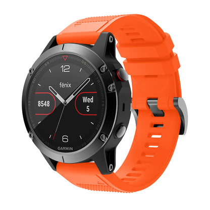 QuickFit 22mm Rubber Strap for Garmin Fenix 8 / E (47mm)