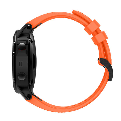 QuickFit 22mm Rubber Strap for Garmin Fenix 8 / E (47mm)