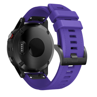 QuickFit 22mm Rubber Strap for Garmin Fenix 8 / E (47mm)