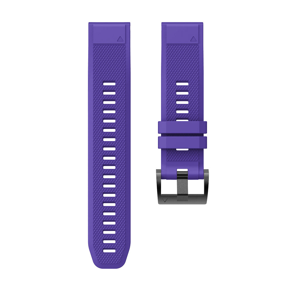 QuickFit 22mm Rubber Strap for Garmin Fenix 8 / E (47mm)