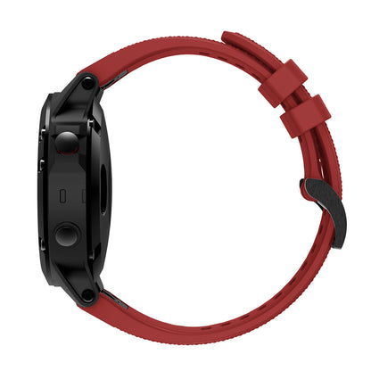 QuickFit 22mm Rubber Strap for Garmin Fenix 8 / E (47mm)