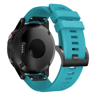 QuickFit 22mm Rubber Strap for Garmin Fenix 8 / E (47mm)