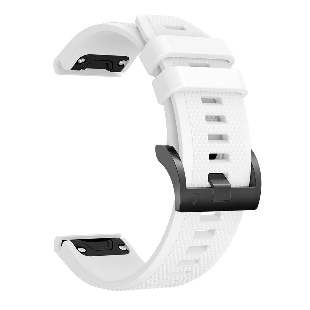 QuickFit 22mm Rubber Strap for Garmin Fenix 8 / E (47mm)