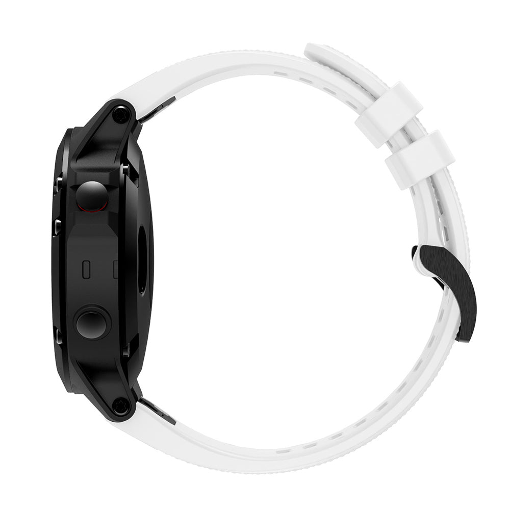 QuickFit 22mm Rubber Strap for Garmin Fenix 8 / E (47mm)