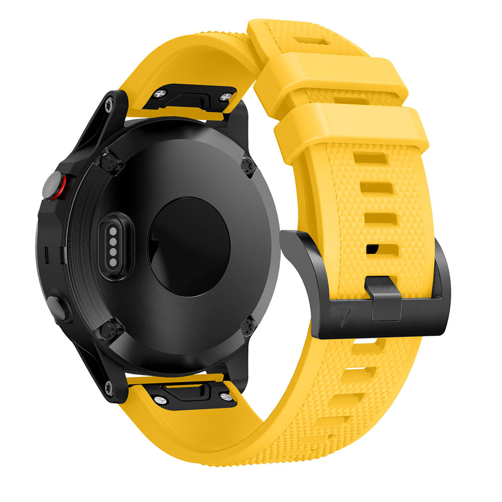 QuickFit 22mm Rubber Strap for Garmin Fenix 8 / E (47mm)