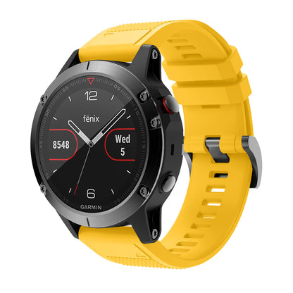 QuickFit 22mm Rubber Strap for Garmin Fenix 8 / E (47mm)