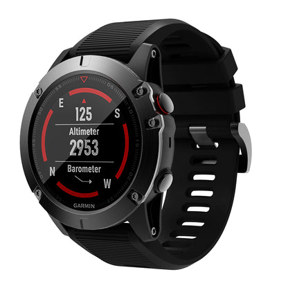 QuickFit 26mm Rubber Strap for Garmin Watch