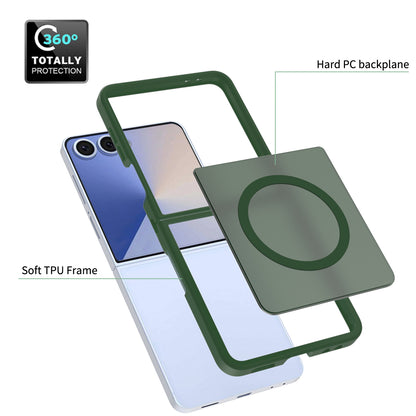 Magsafe Compatible Matte Case for Samsung Galaxy Z Flip 7