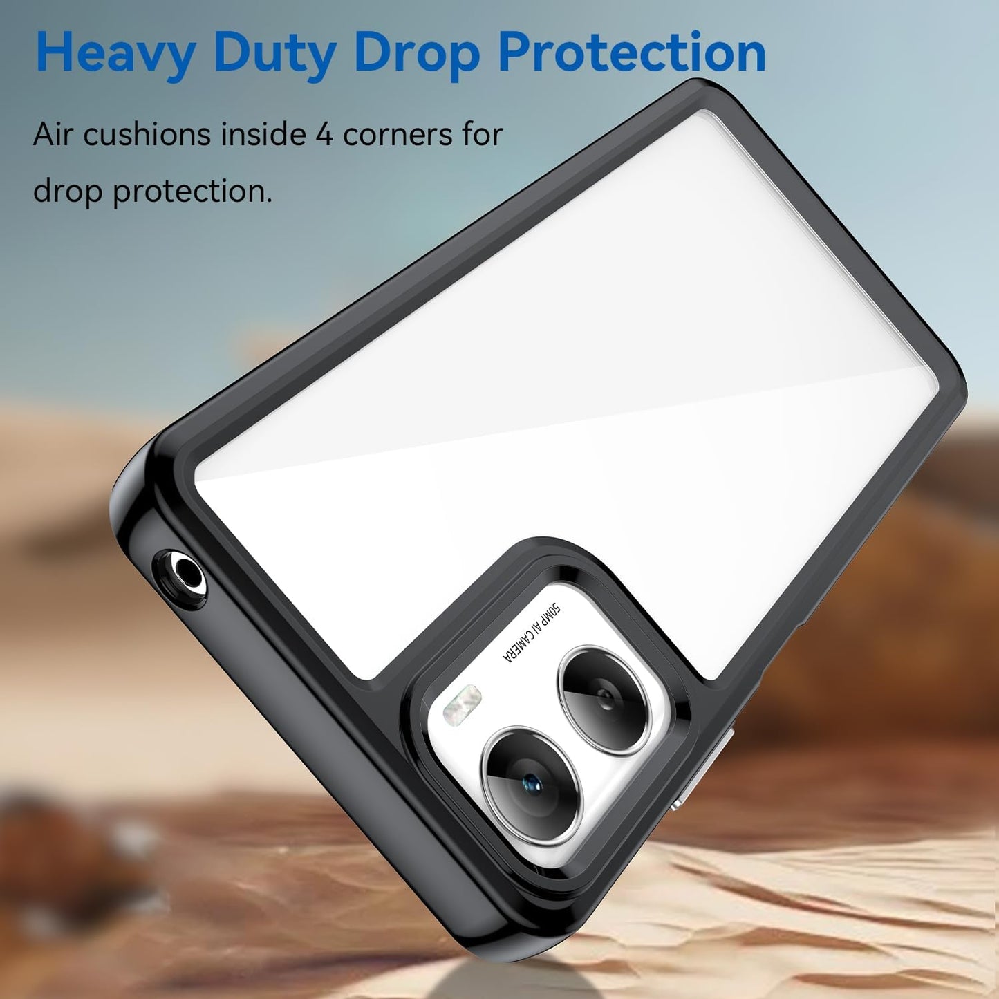 Transparent Clear Case for Motorola Moto G06