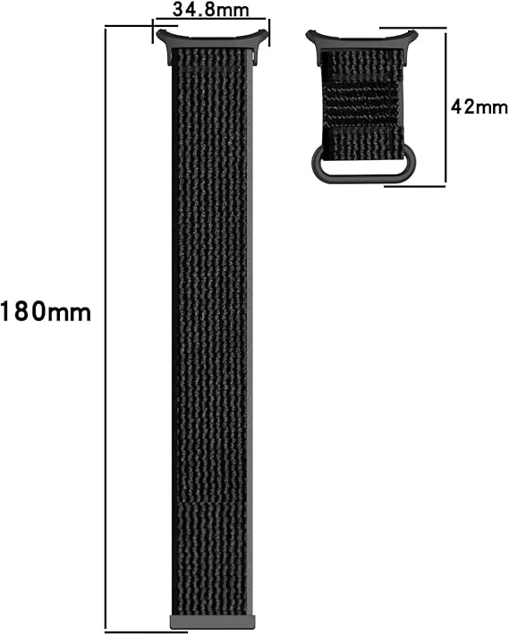 Nylon Velcro Strap for Samsung Galaxy Watch Ultra