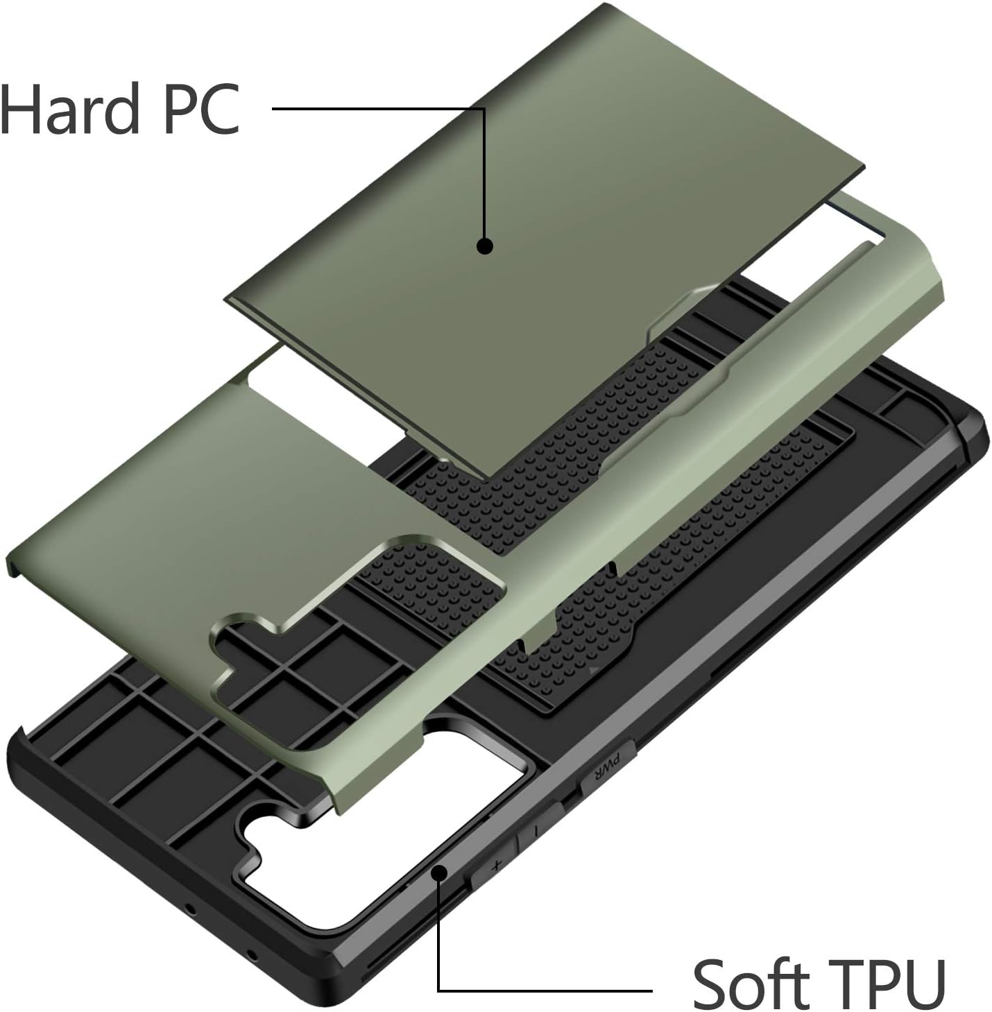 Tough Card Case for Samsung Galaxy S21