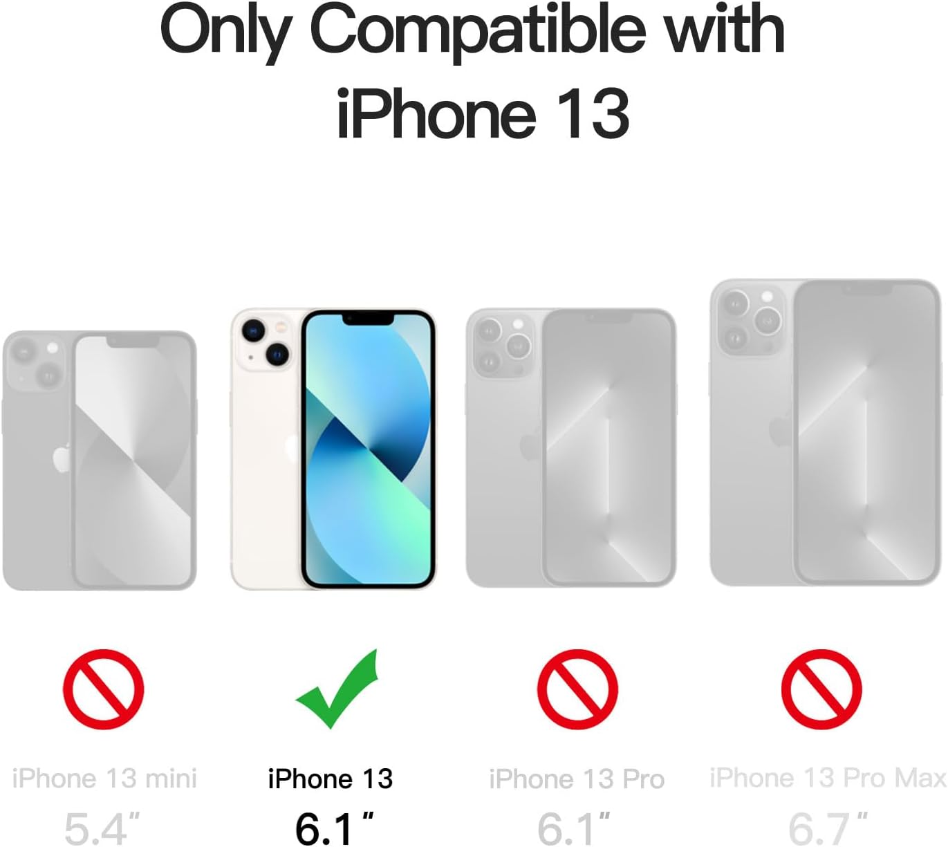 Magsafe Compatible Matte Case for iPhone 13