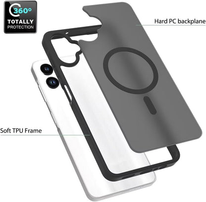 Matte Magsafe Compatible Case for Samsung Galaxy A08