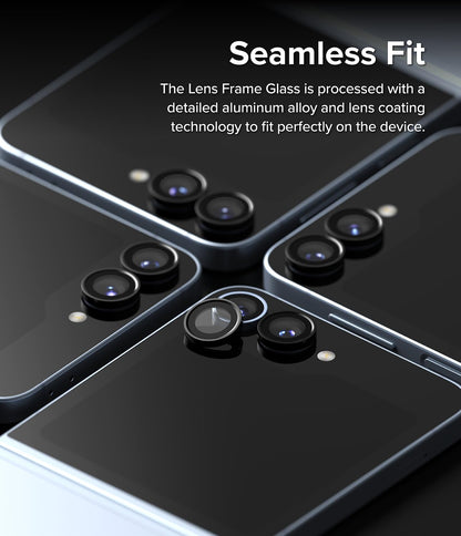 Camera Lens Protector Alloy Frame for Z Flip 6