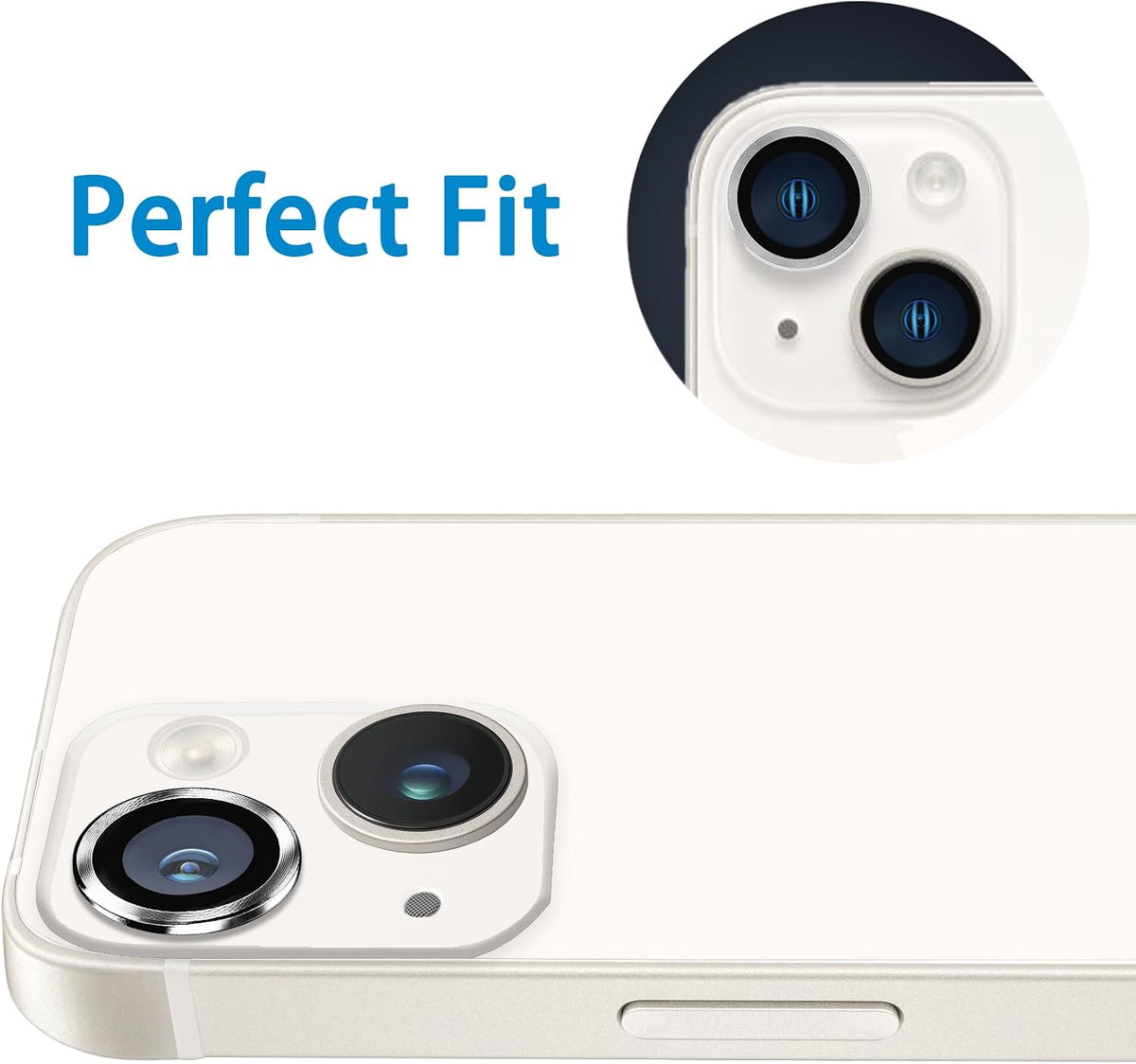 Camera Lens Protector Alloy Frame for iPhone 14