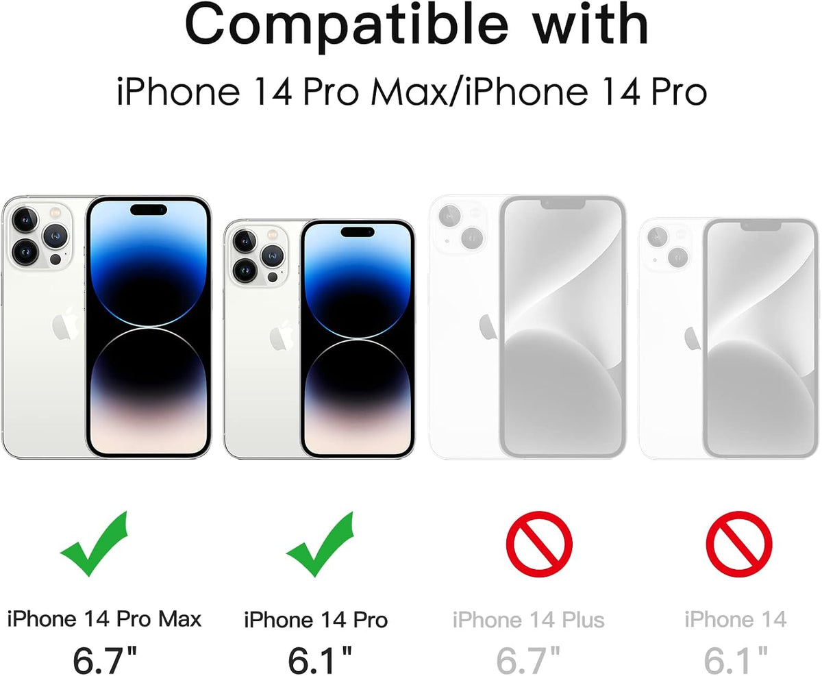 Camera Lens Protector Alloy Frame for iPhone 14 Pro