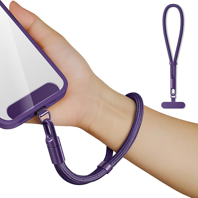 Phone Lanyard Wrist Strap – Adjustable, Anti‑Drop/Anti‑Theft, Slip‑Resistant