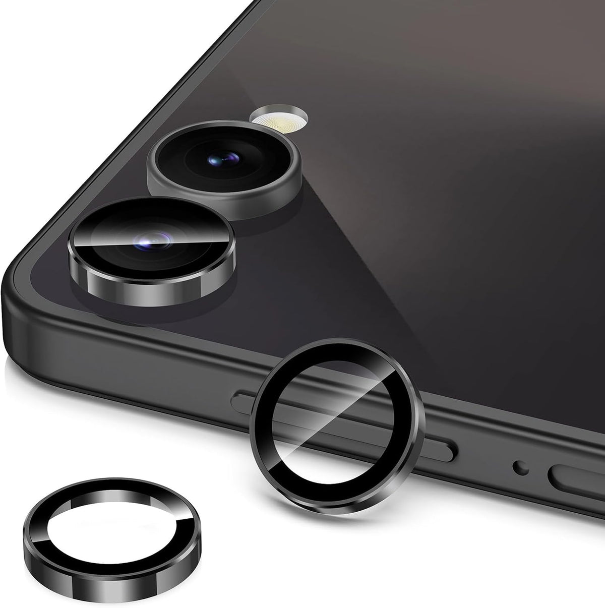 Camera Lens Protector Alloy Frame for Z Flip 7