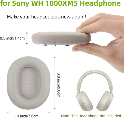 Earphone Pad Replacements for Sony WH-1000XM5