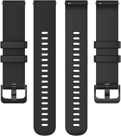 Silicone Watch Band for Garmin Vivoactive 3 Venu 2 SQ Vivoactive 4 4S Forerunner 645