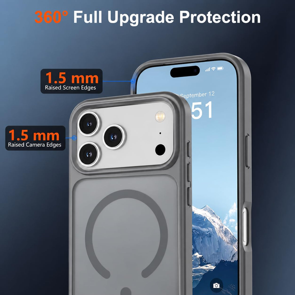 Matte Magsafe Compatible Case for iPhone 18 Pro Max