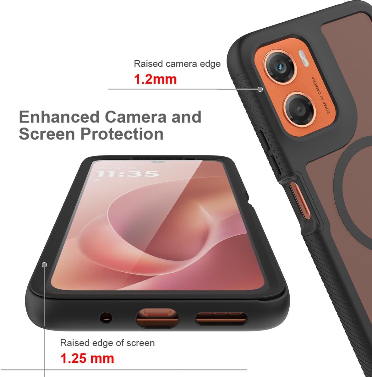360 Magsafe Protection Case for Motorola Moto G06