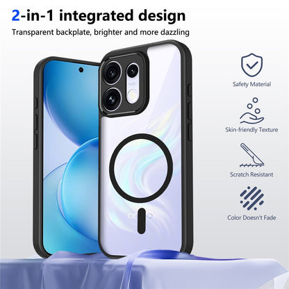 Magsafe Transparent Clear Case for Oppo Reno16 Pro 5G