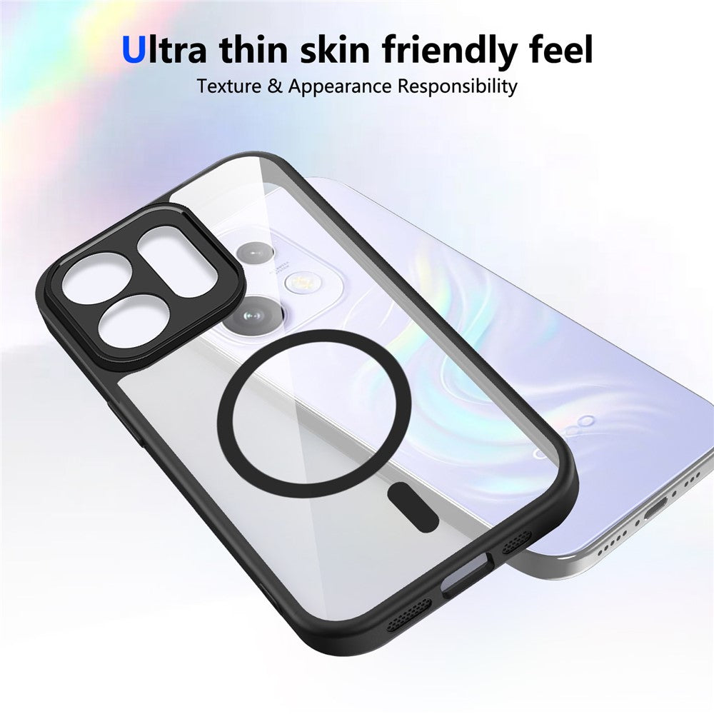 Magsafe Transparent Clear Case for Oppo Reno16 Pro 5G