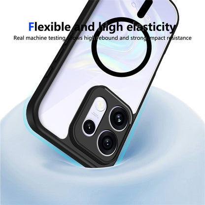 Magsafe Transparent Clear Case for Oppo Reno16 Pro 5G