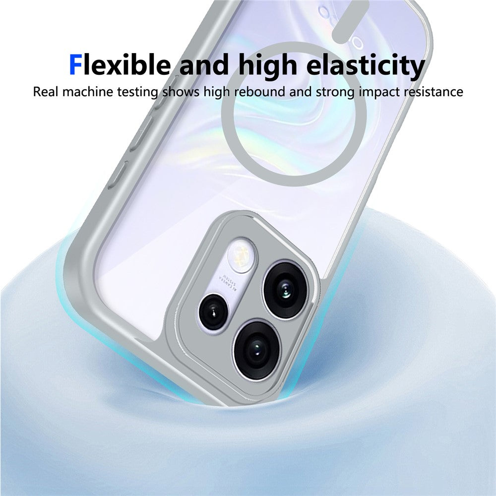 Magsafe Transparent Clear Case for Oppo Reno16 Pro 5G
