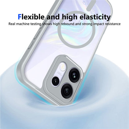 Magsafe Transparent Clear Case for Oppo Reno16 Pro 5G