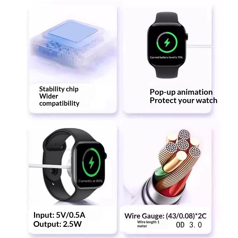 YESIDO USB-C Magnetic Wireless Charger for Apple Watch