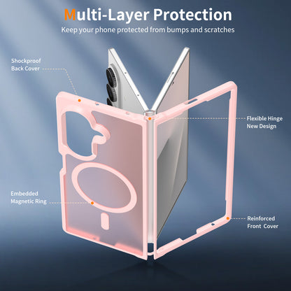 Magsafe Compatible Matte Case for Samsung Galaxy Z Fold 8 Ultra