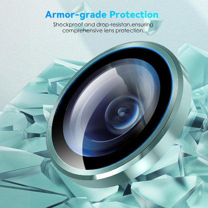 Camera Lens Protector Alloy Frame for iPhone 16 Plus