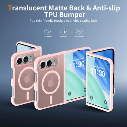 Matte Magsafe Compatible Case for iPhone Duo