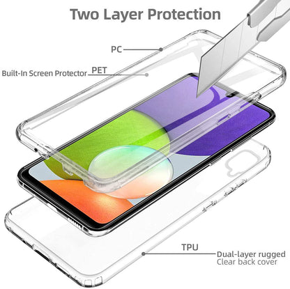 Clear Thin 360 Case for Samsung Galaxy A22 4G