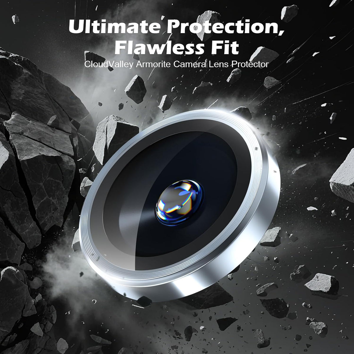 Camera Lens Protector Alloy Frame for iPhone 17