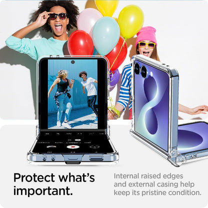 Clear Hinge Protection Case for Samsung Galaxy Z Flip 8