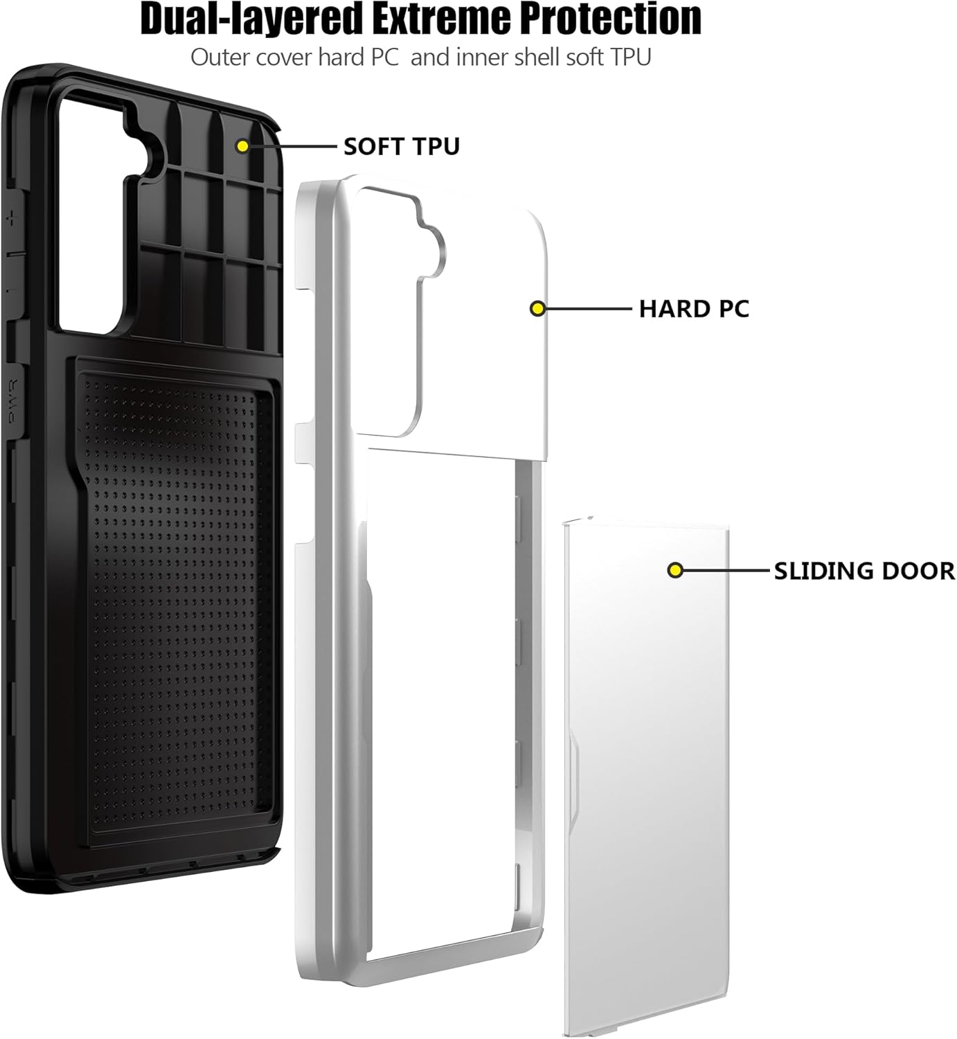 Tough Card Case for Samsung Galaxy S21