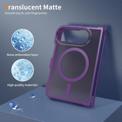Matte Magsafe Compatible Case for iPhone Duo