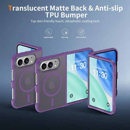 Matte Magsafe Compatible Case for iPhone Duo