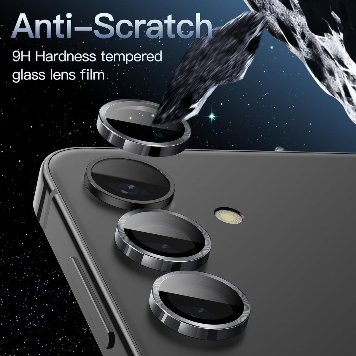 Camera Lens Protector Alloy Frame for Samsung Galaxy S24+