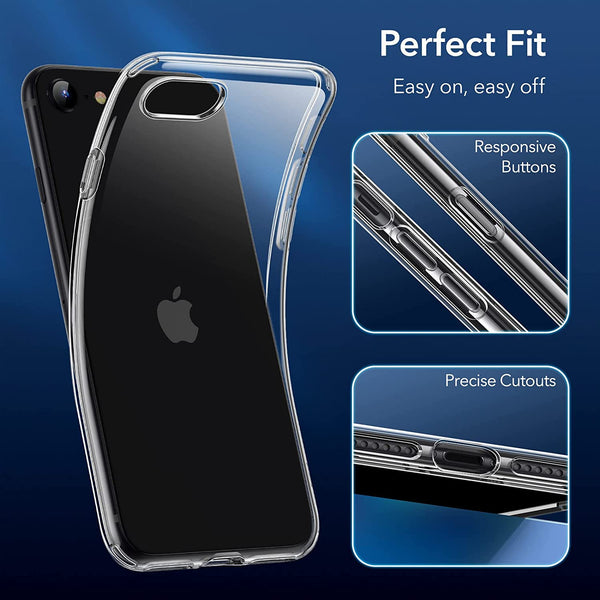 Clear Gel case for iPhone 7 / 8 / SE