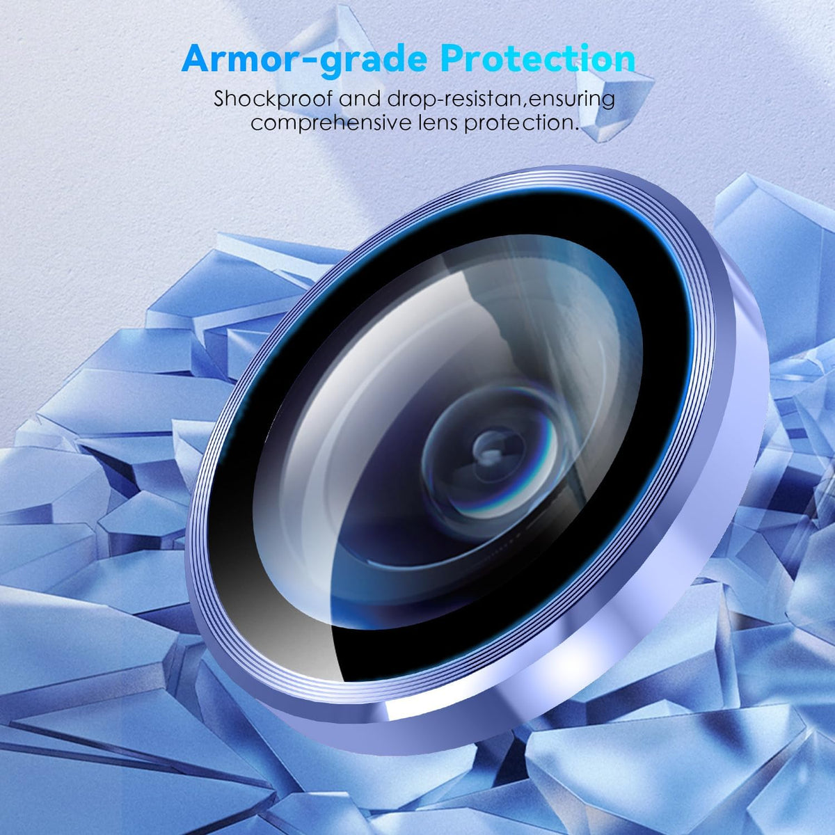 Camera Lens Protector Alloy Frame for iPhone 16 Plus