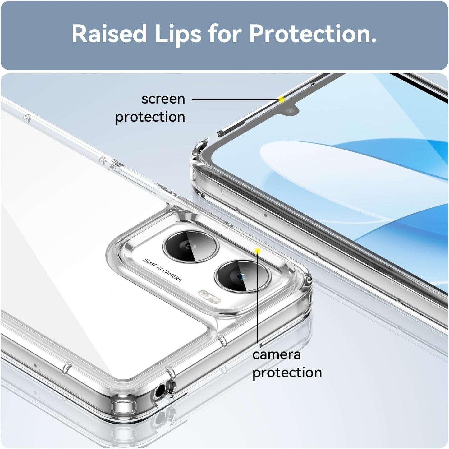 Transparent Clear Case for Motorola Moto G06