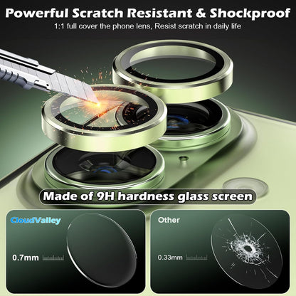 Camera Lens Protector Alloy Frame for iPhone 17