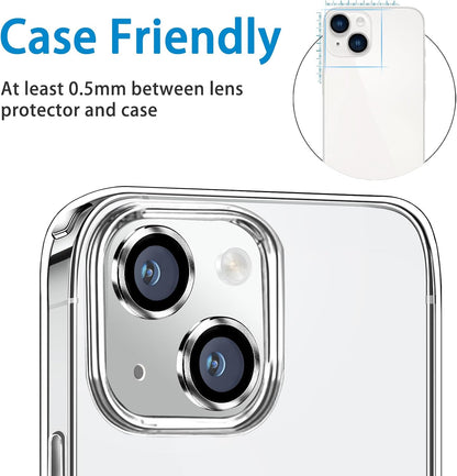 Camera Lens Protector Alloy Frame for iPhone 14