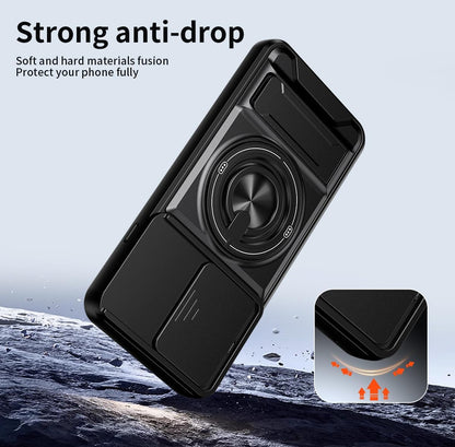 Magsafe Compatible Tough Ring Stand  Case for Oppo Reno 16 F