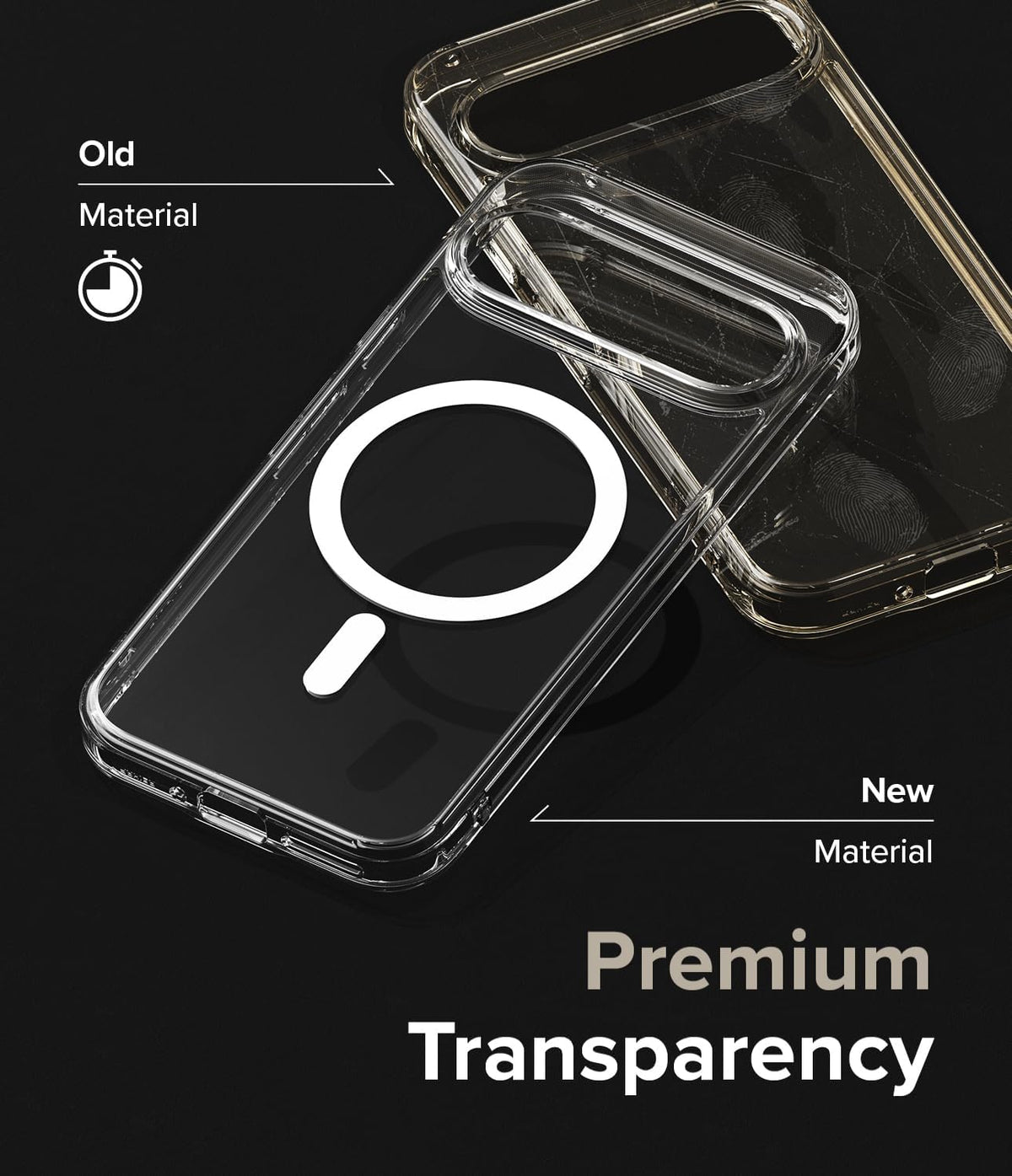 Magsafe Clear Gel Case for Google Pixel 9 Pro