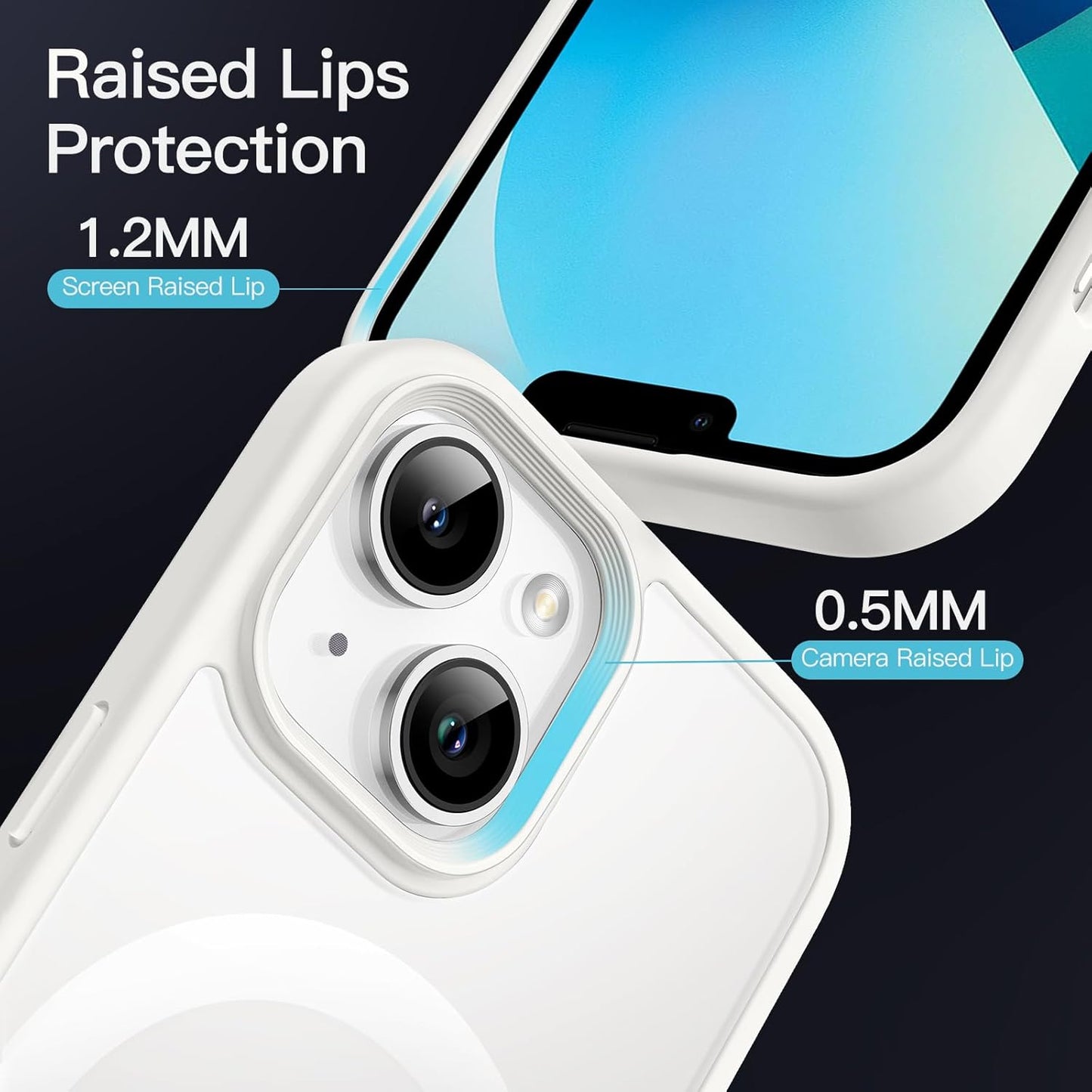 Magsafe Compatible Matte Case for iPhone 13